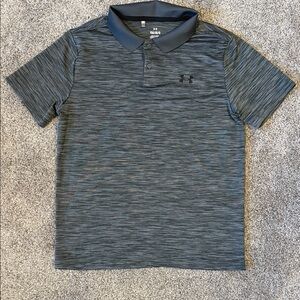 Under Armour Men's Charcoal Polo Shirt